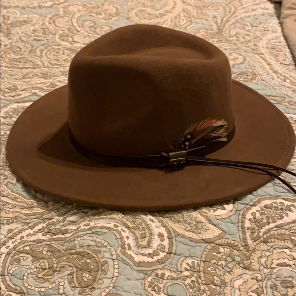 Brown Felt Hat